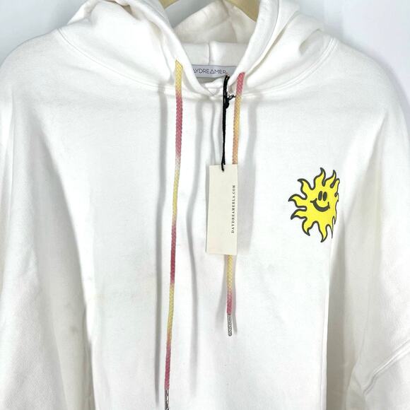 Daydreamer Flyer Oversized Mushroom Hoodie Sweatershirt Size Medium - Picture 4 of 9